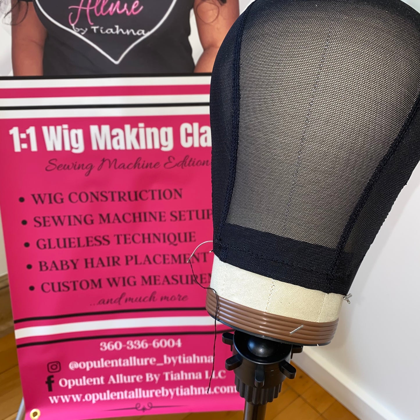 Sewing Machine Wig Making Class (Basic Package)